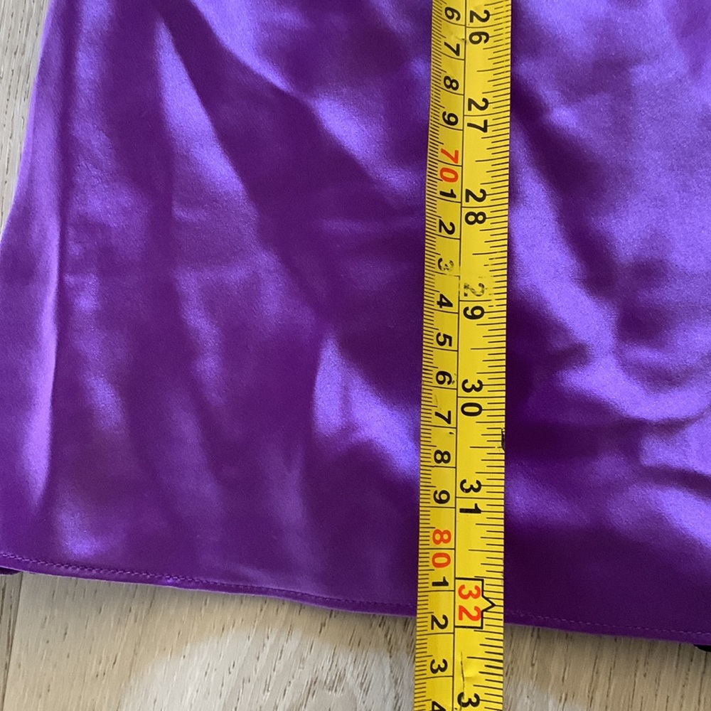 Amanda Uprichard Satin Lilac Backless Dress - Picture 10 of 15